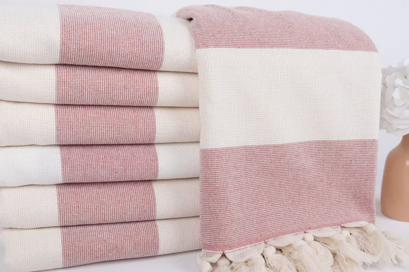 Bachelor Towel, Halloween Gifts, Cotton towel, Beach Towel Bulk, Handmade Turkish Towel, 70x36 Cotton Striped Terry Towel, Sand-resistant towel - 2