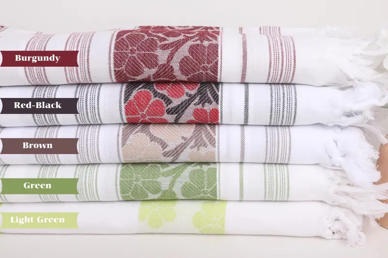 Absorbent towel, Oversized Beach Towel, Best Wedding Gift, Travel towel, Bridal Gifts, Bridesmaid Gift Towel, 70x40 Cotton Daisy Design Towel - 1