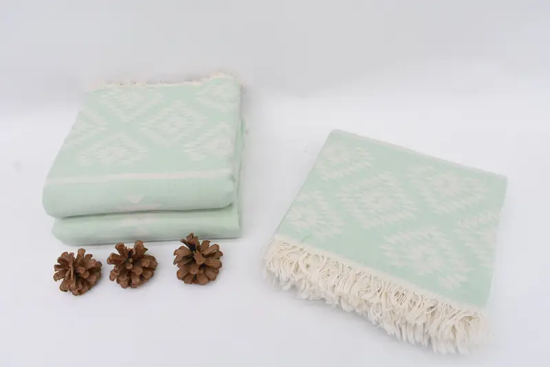 Summer Towel, Bachelor Party Favors, Fouta towel, Gift For Wedding Day, Gift For Her, Lightweight towel, 70x36 Cotton Kilim Towel, Home Decor Towel - 7