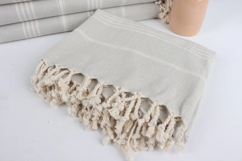 Bachelorette Party Gifts, 68x40 Cotton Striped Towel, Turkish towel, Custom Name Towel, Gym Towel, Bachelor Party Gifts, Turkish hand towel - 5