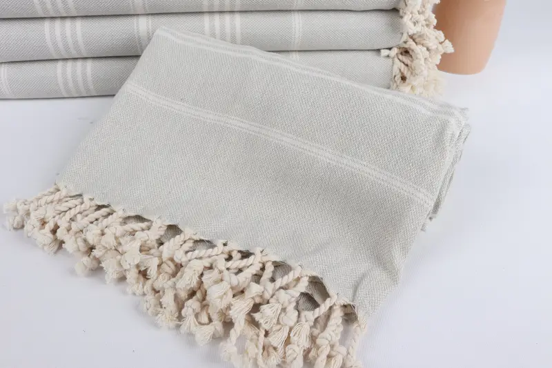 Bachelorette Party Gifts, 68x40 Cotton Striped Towel, Turkish towel, Custom Name Towel, Gym Towel, Bachelor Party Gifts, Turkish hand towel - 4