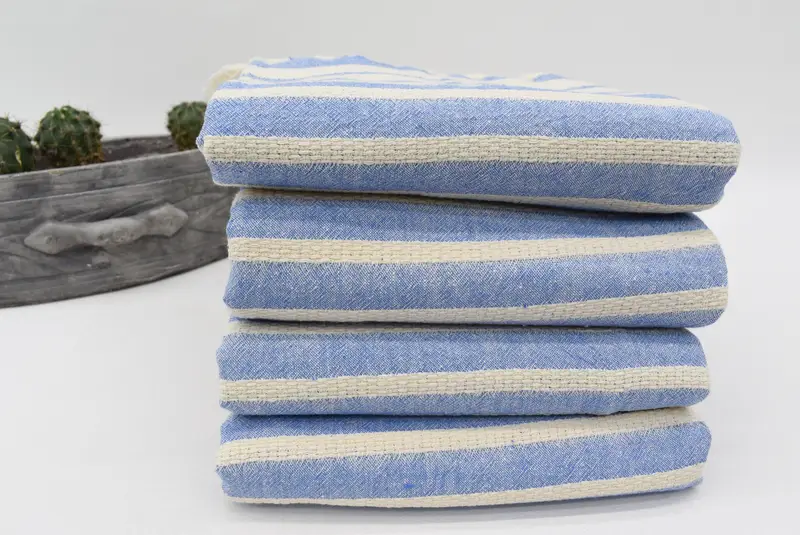 Wedding Shower Gift, 70x34 Cotton Striped Towel, Girls Weekend Getaways Ideas, Personalized Turkish Towel, Bachelorette Party Favors, Turkish towel - 7