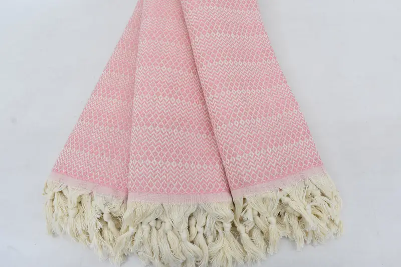 Custom Wedding Gift From Bridesmaid, Beach Size Towel, Turkish towel, Birthday Gift, 70x38 Cotton Diamond Towel, Organic towel, Sand-free towel - 4