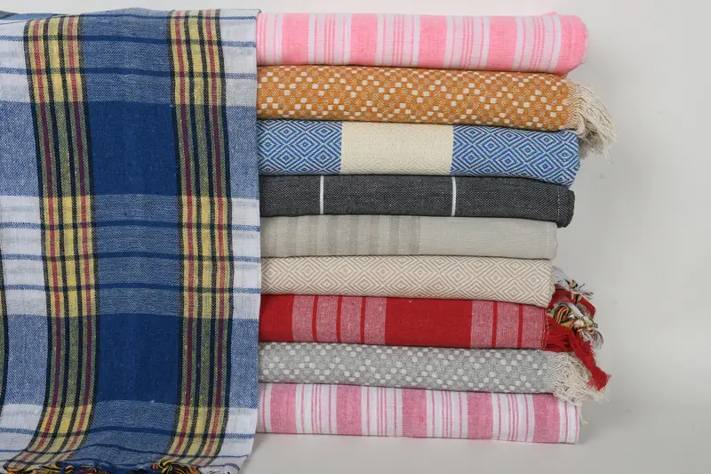 Embroidery Towels, Personalized Gift, 70x40 Cotton Set of 10 Towel, Luxury Beach Towel, Monogrammed Turkish Towel, Turkish Towel Beach, Cotton towel - 1