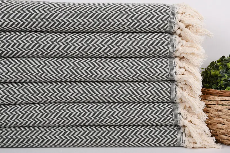Beach Towel Bulk, Bachelorette Towel, Beach Towel Gift, Personalized Beach Towel, Bridesmaid Gift Towel, Valentines Gift, 70x40 Cotton Chevron Towel - 2