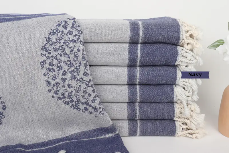 Bridal Shower Favor, 60x38 Cotton Striped Towel, Best Friend Gift, Turkish Towel USA, Monogram Towels, Beach Towel Personalized, Gift For Him - 1