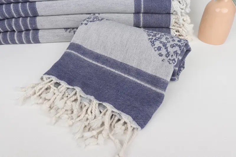 Bridal Shower Favor, 60x38 Cotton Striped Towel, Best Friend Gift, Turkish Towel USA, Monogram Towels, Beach Towel Personalized, Gift For Him - 5