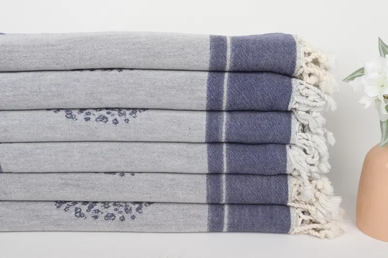 Bridal Shower Favor, 60x38 Cotton Striped Towel, Best Friend Gift, Turkish Towel USA, Monogram Towels, Beach Towel Personalized, Gift For Him - 2