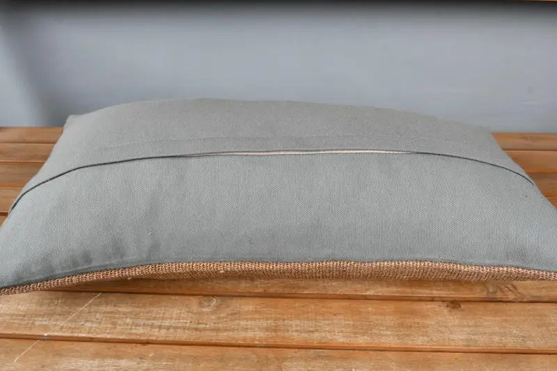 Turkish Kilim Pillow, Vintage Kilim Pillow, Pillow Cover, Handwoven Pillow Cover Cushion Case, 12x24 Beige Cushion Cover, Ethnical Kilim Rug Pillow - 5