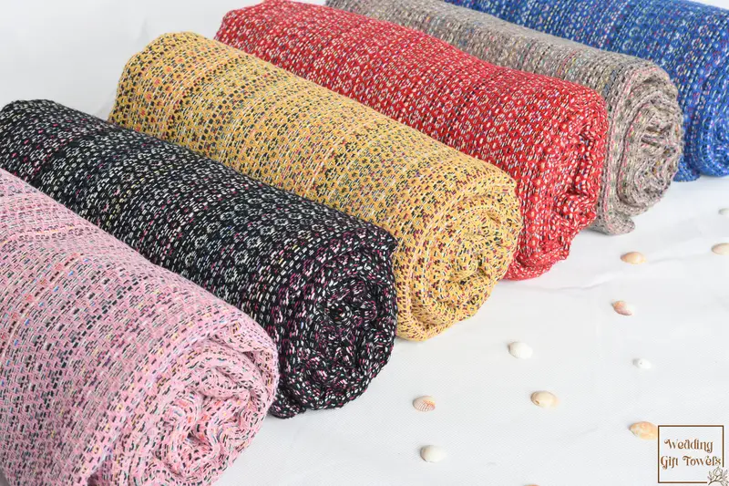 Personalized Turkish Cotton Towel Beige, Bachelorette Party Favor, 70x40 Inches