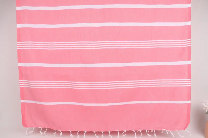 Large Beach Towel Personalized, 70x40 Cotton Striped Towel, Best Friend Gift, Sand-free towel, Gift Towel, Absorbent towel, Beach Theme Wedding Gift - 4