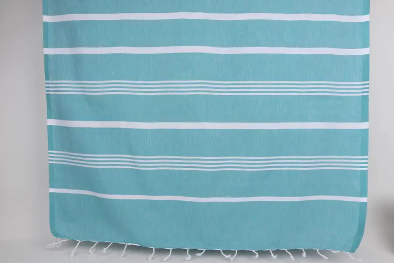 Large Beach Towel Personalized, 70x40 Cotton Striped Towel, Best Friend Gift, Sand-free towel, Gift Towel, Absorbent towel, Beach Theme Wedding Gift - 8