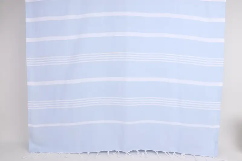 Large Beach Towel Personalized, 70x40 Cotton Striped Towel, Best Friend Gift, Sand-free towel, Gift Towel, Absorbent towel, Beach Theme Wedding Gift - 5