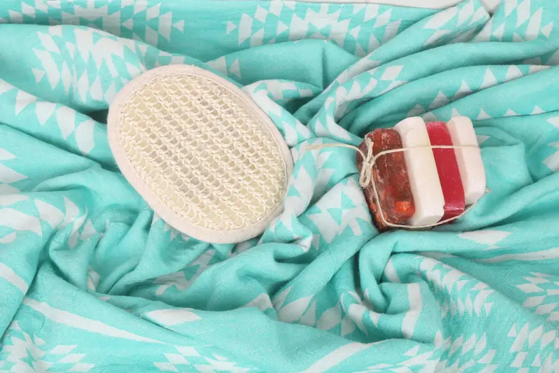 Bridesmaid Favors, Unique Wedding Gift, Custom Gift, Gift For Her, Bachelorette Party Gifts, 70x36 Cotton Kilim Towel, Turkish Beach Towel Monogram - 8
