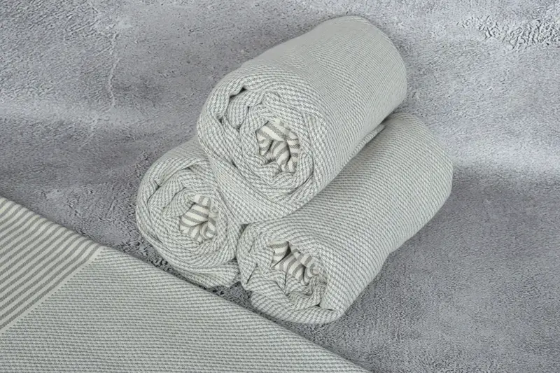 Turkish bath towel, Turkish Towel Beach, Spa Towel, Bulk Order Towel, Beach Towel Gift, Bachelorette Party Favors Beach, 70x36 Cotton Striped Towel - 8