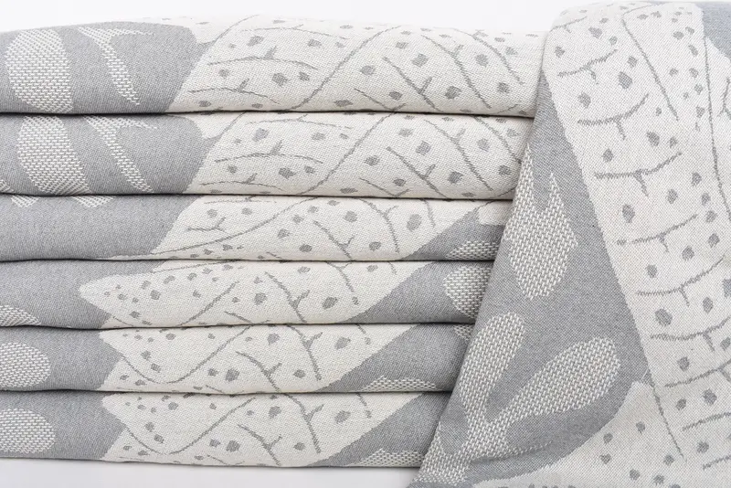Turkish Blanket, Christmas Tablecloth, 100x92 Cotton Whale Design Towel, Wedding Gift, Spooky Bachelorette Party, Bridesmaid Gifts, Monogram Blanket - 2