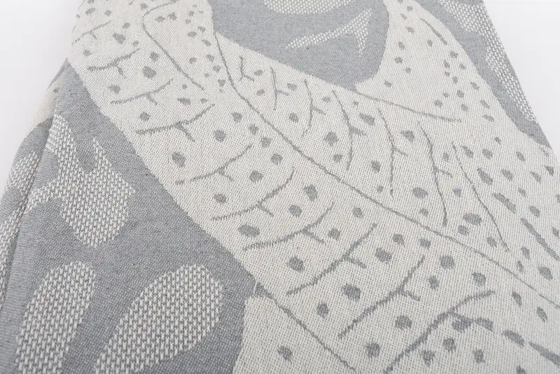 Turkish Blanket, Christmas Tablecloth, 100x92 Cotton Whale Design Towel, Wedding Gift, Spooky Bachelorette Party, Bridesmaid Gifts, Monogram Blanket - 4