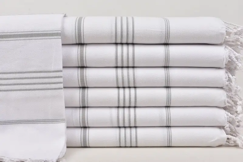 Luxury Turkish Bath Towel, Absorbent towel, Pool Towels, Home Decor Gifts, Custom Wedding Gifts, Gift For Mom, Gym Towel, 70x40 Cotton Striped Towel - 1