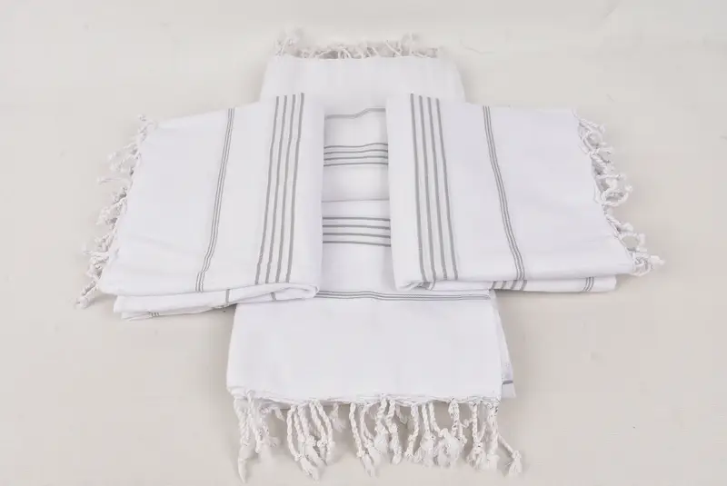 Luxury Turkish Bath Towel, Absorbent towel, Pool Towels, Home Decor Gifts, Custom Wedding Gifts, Gift For Mom, Gym Towel, 70x40 Cotton Striped Towel - 6