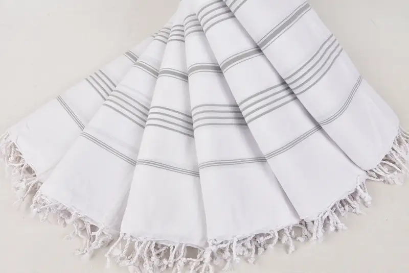Luxury Turkish Bath Towel, Absorbent towel, Pool Towels, Home Decor Gifts, Custom Wedding Gifts, Gift For Mom, Gym Towel, 70x40 Cotton Striped Towel - 4