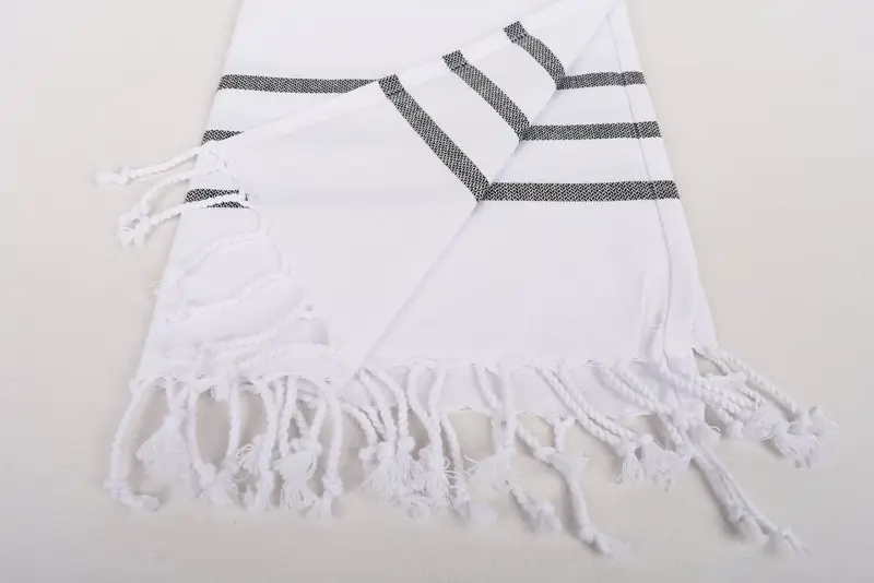 Kitchen Towel, Bachelorette Party Gifts For Bride, Monogram Dish Towel, Personalized Kitchen Towel, Turkish Tea Towel, 40x24 Cotton Striped Towel - 8
