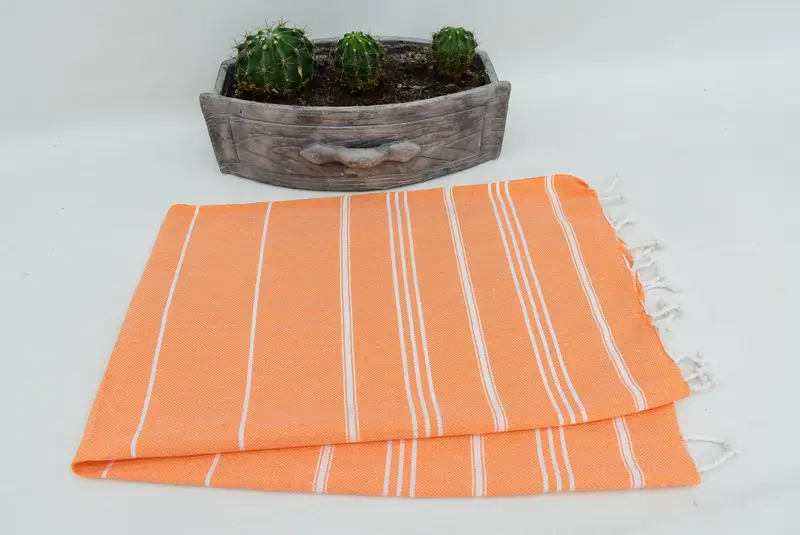 Personalized Gifts, Bridesmaid Gifts, Turkish Towel Hand Towel, 40x24 Cotton Striped Towel, Personalized Turkish Towel, Girl Trip Party Favor - 7
