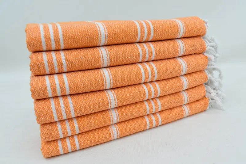 Personalized Gifts, Bridesmaid Gifts, Turkish Towel Hand Towel, 40x24 Cotton Striped Towel, Personalized Turkish Towel, Girl Trip Party Favor - 3