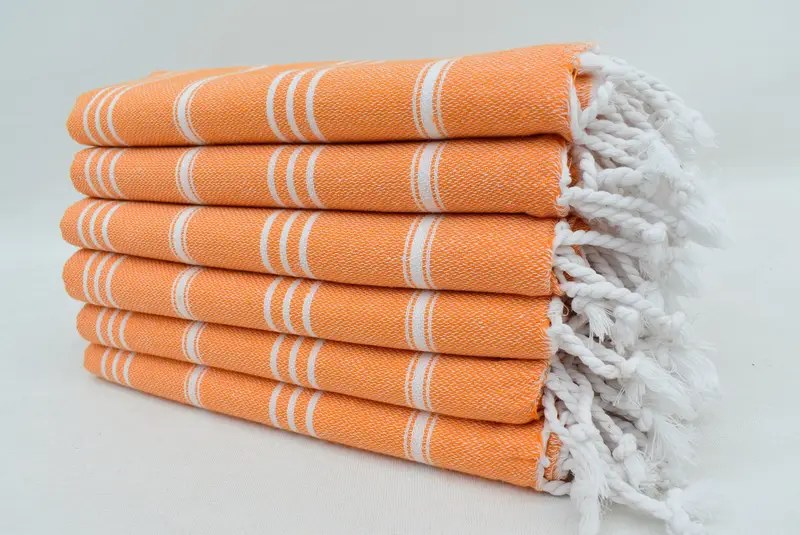 Personalized Gifts, Bridesmaid Gifts, Turkish Towel Hand Towel, 40x24 Cotton Striped Towel, Personalized Turkish Towel, Girl Trip Party Favor - 4