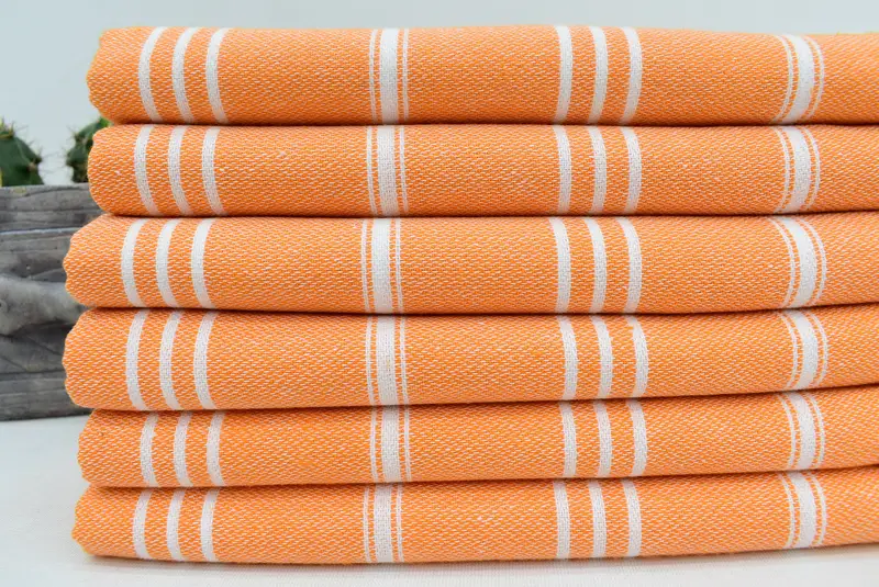 Personalized Gifts, Bridesmaid Gifts, Turkish Towel Hand Towel, 40x24 Cotton Striped Towel, Personalized Turkish Towel, Girl Trip Party Favor - 2
