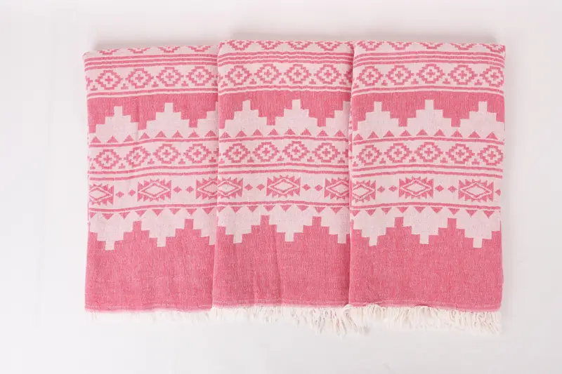 Personalized Turkish Beach Towel, Absorbent Turkish towel, Bridesmaid Favors, Turkish towel, Personalized Beach Towel, 70x36 Cotton Aztec Towel - 8