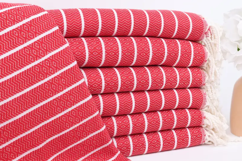 Customized Towels, Personalized Towel, 70x40 Cotton Striped Towel, Large Beach Towel Personalized, Turkish hand towel, Personalized Bridesmaid Gift - 1