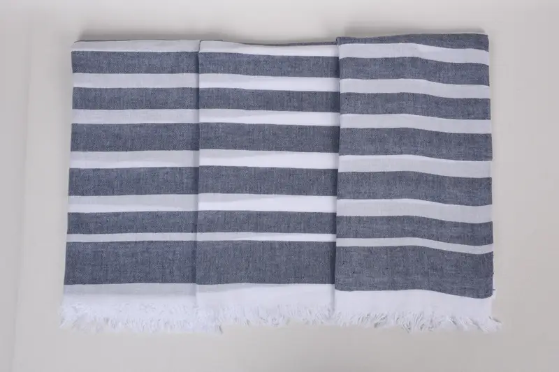 Wedding Gift, Embroidery Towel, 68x40 Cotton Striped Towel, Gym Towel, Sand-free towel, Wedding Shower Gift, Peshtemal Towel, Turkish Towel USA - 7