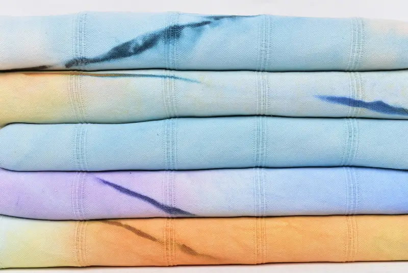 Personalized Bridesmaid Gift, Turkish beach towel, Miami Bachelorette Party Favors, Fouta towel, 64x38 Cotton Striped Tie Dye Towel, Xmas Gifts - 3