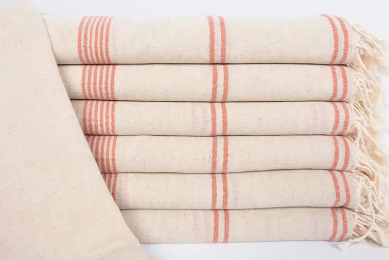 Peshtemal-Handtuch mit schnell trockenes Reisen, 80 x 36 Baumwollstreifentuch, absorbierendes türkisches Handtuch, gestickte Handtuch, Bachelorette-Gunst, Brautduschengefälle