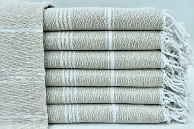 70x40 Cotton Striped Towel, Gym Towel, Soft towel, Turkish Beach Towel Bulk, Bath towel, Bachelorette Party Decorations, Wedding Gift For Bride - 1