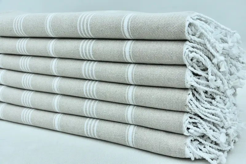 70x40 Cotton Striped Towel, Gym Towel, Soft towel, Turkish Beach Towel Bulk, Bath towel, Bachelorette Party Decorations, Wedding Gift For Bride - 3