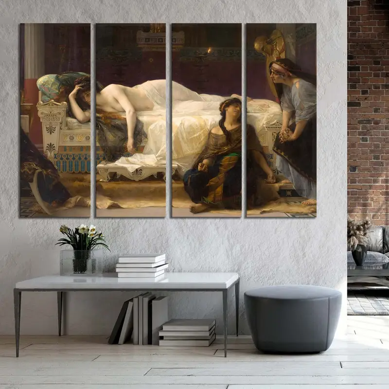 Phedre Poster、Alexandre Cabanel Art、Phedre Print、Vintage Art Print、Womans Wall Art、大きな壁アート、クラシックテーブルアート、ホーム装飾アート - 3