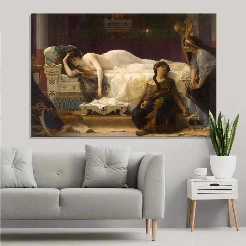 Phedre Poster、Alexandre Cabanel Art、Phedre Print、Vintage Art Print、Womans Wall Art、大きな壁アート、クラシックテーブルアート、ホーム装飾アート - 1