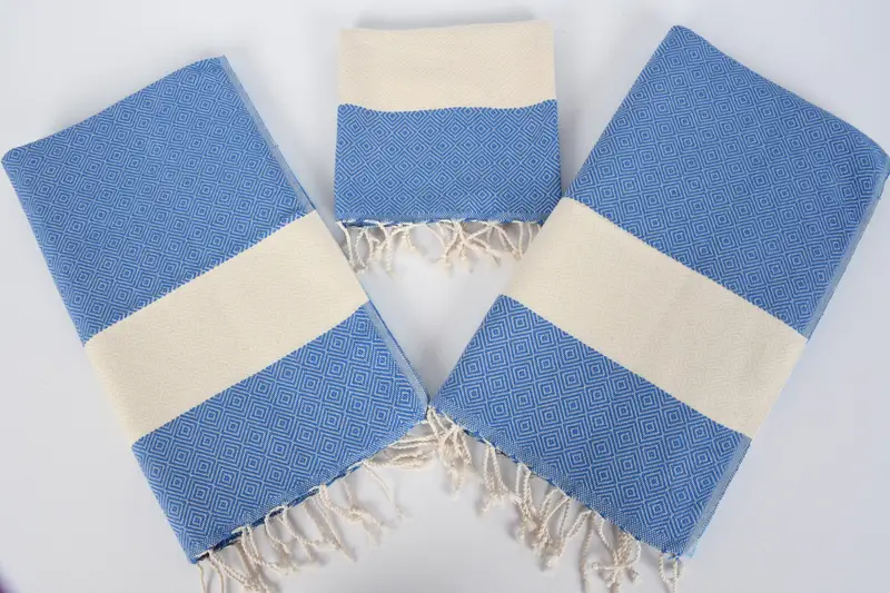 Turkish Hand Towel, Monogrammed Turkish Towel, Personalized Gifts, Custom Hand Towel, Summer Towel, Home Gift, Spa Towel, 40x20 Cotton Diamond Towel - 7