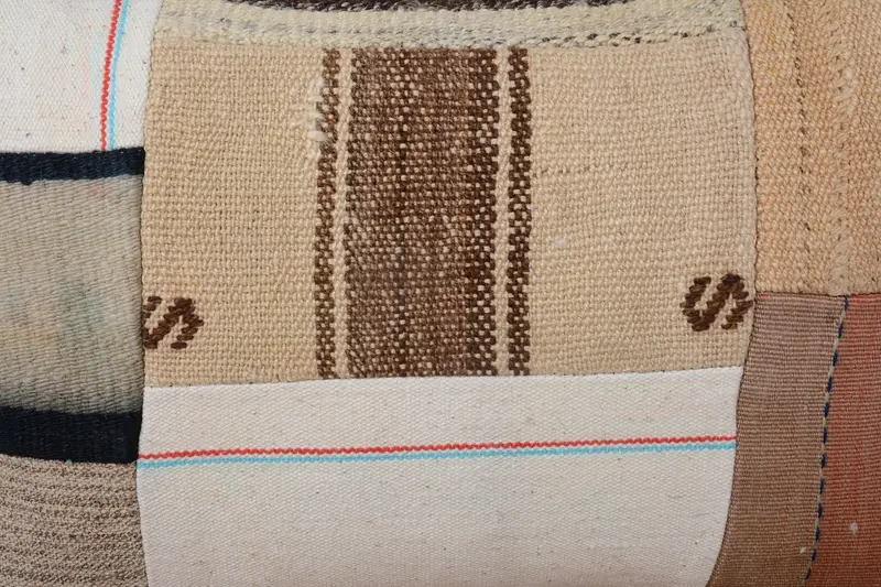 Bed Pillow, 16x24 Beige Pillow Cover, Vintage Pillow, Cushion, Vintage Kilim Pillow, Vintage Kilim Throw Pillow, Customized Pillow Cover - 3