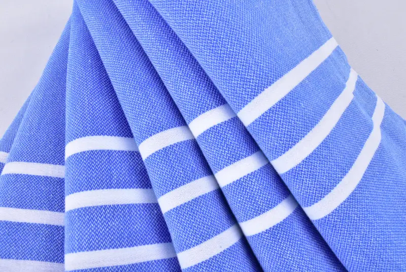 Sand-resistant Turkish towel for the beach, 70x40 Cotton Striped Towel, Bridal Party Gifts, Personalized Gift, Sand-resistant towel, Wedding Favors - 5