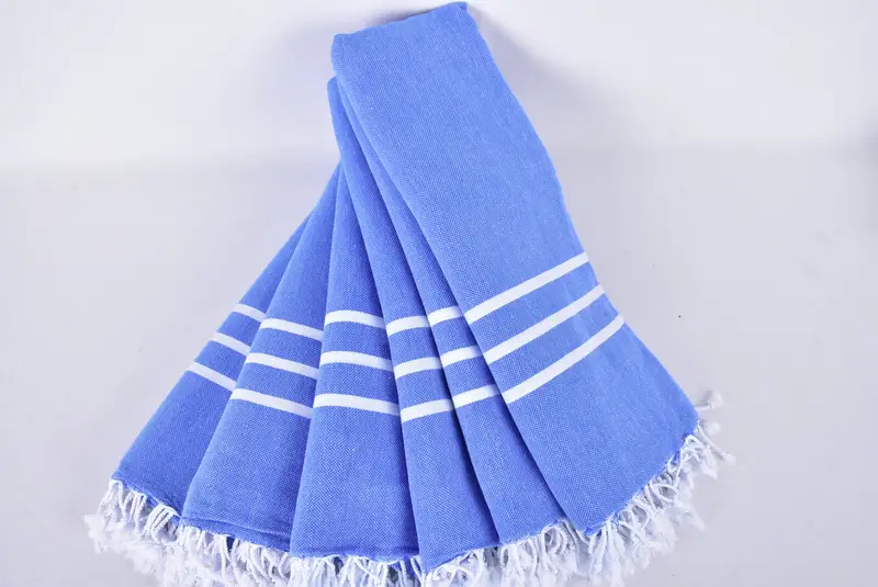 Sand-resistant Turkish towel for the beach, 70x40 Cotton Striped Towel, Bridal Party Gifts, Personalized Gift, Sand-resistant towel, Wedding Favors - 4