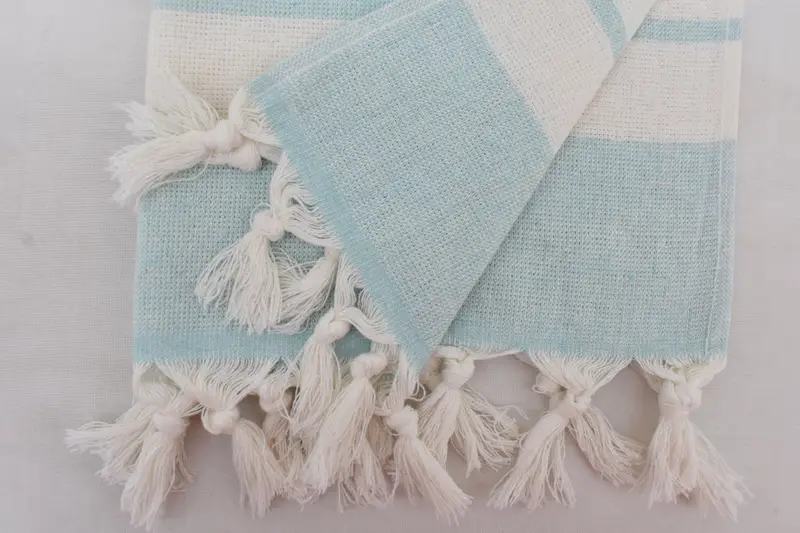 Spor salonu havlu, monogramlı el havlu, 36x18 pamuklu çizgili havlu, Türk havlu el havlu, erkek arkadaş için hediye, Türk çay havlu, organik havlu - 6