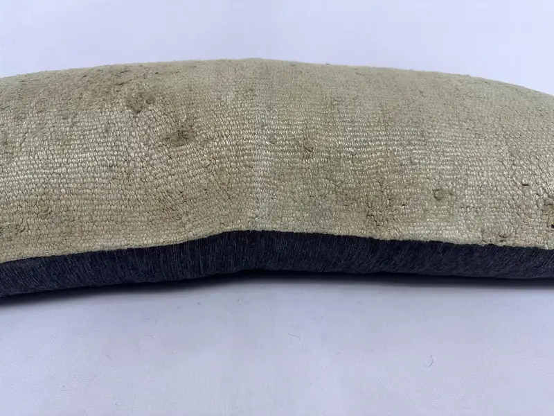 Yoga Cushion Cover, 16x36 Beige Pillow Sham, Cotton Cushion, Bright Pillow Cover, Kilim Pillow, Gift Pillow, Turkish Pillow, Cushion Case - 5