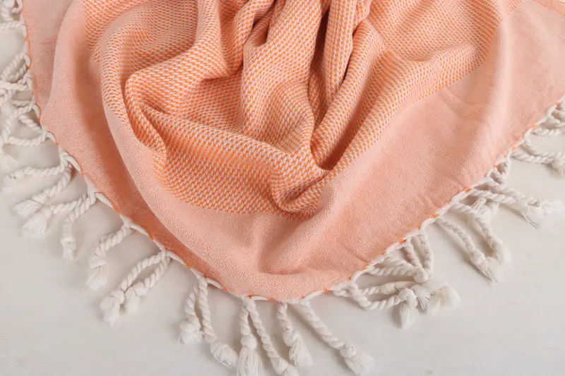 Absorbent Turkish towel, 70x40 Cotton Geometric Towel, Best Beach Towel, Bachelorette Favor, Sand-resistant towel, Girl Trip Party Favor - 7