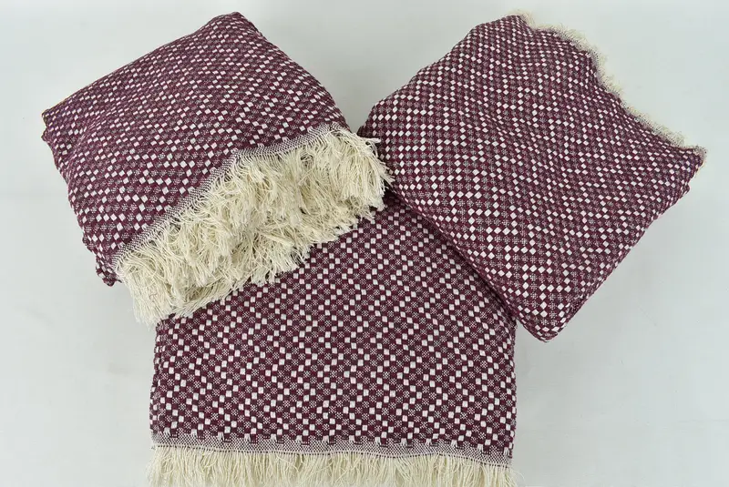 80x56 Baumwoll -Fischgrätenhandtuch, gewebte Wurfdecke, Boho -Wurfdecke, Hochzeitstagsgeschenk, Junggesellengeschenke, Bachelorette Gunst - 6