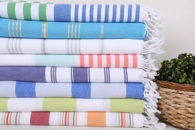 Gift For Her, Spa Towel, Bridesmaid Gift, 70x40 Cotton Set of 8 Towel, Lightweight towel, Bathroom Towel, Travel Towel, Best Wedding Gift - 2