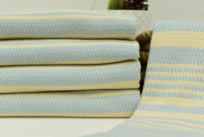 Turkish Towel Beach Towel, Fouta towel, Personalized Gift, Absorbent Turkish towel, 70x40 Cotton Striped Towel, Bachelorette Party Favors Beach - 2
