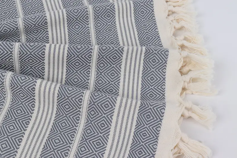 Embroidery Towel, Monogrammed Turkish Towel, Spa Towel, 70x38 Cotton Diamond Towel, Handmade Gift, Large Turkish Towel, Thin towel, Gift For Him - 8