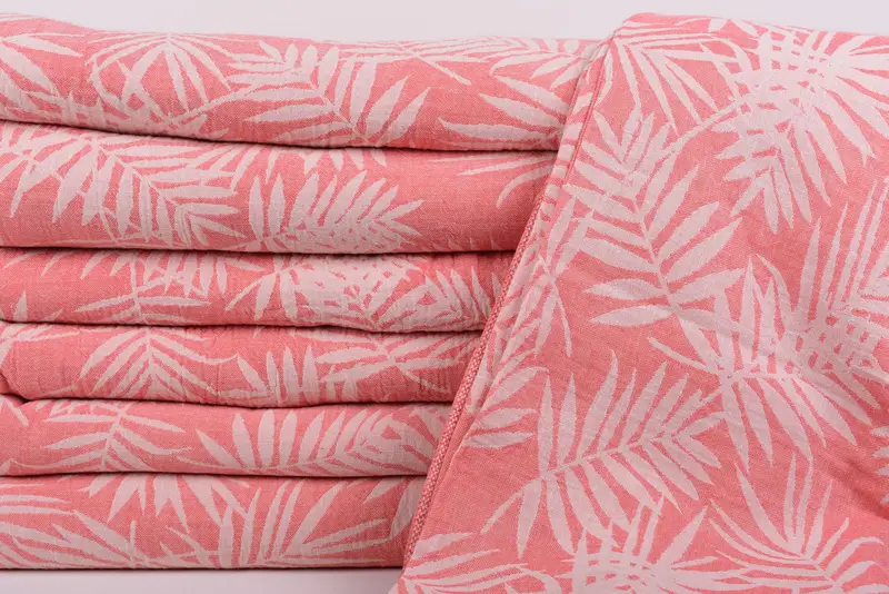 Bachelorette Party Gifts, 100x80 Cotton Floral Patterned Towel, Custom Wedding Gifts, Bedspread, Bridal Shower Gift, Halloween Bachelorette Party - 2